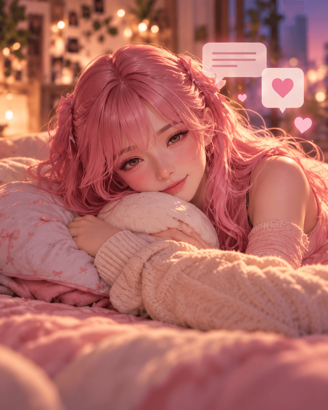 Relaxing with a personalized AI companion experience